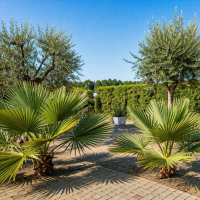 Winterharte Palmen: mediterranes Flair für Ihren Garten das ganze Jahr! - Winterharte Palmen – Frostharte Exoten für Garten &amp; Terrasse | Palmenstadl