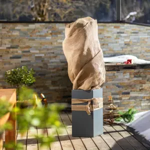 Jute-Gewebematte 1 x 4mtr. 200g/m&sup2;