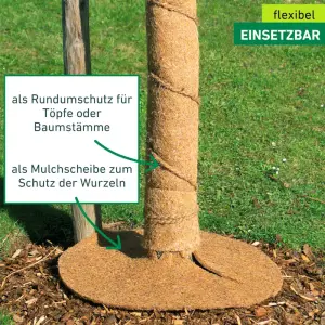 Kokos Filzmatte 1 x 1,5 mtr.