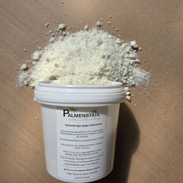 Herbstdünger gegen Kältestress