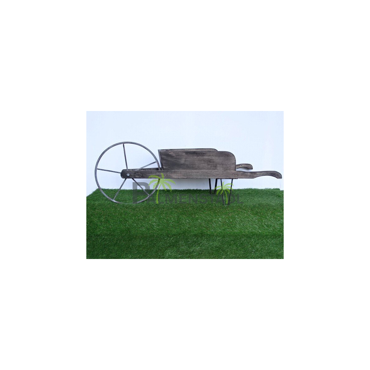 Gartendeko Schubkarre box