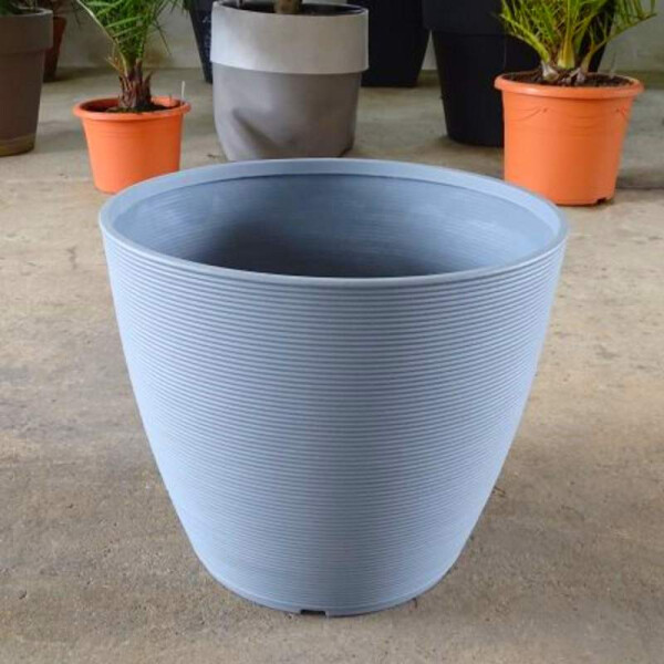 TeraPlast Topf Groove Ring "Beton" 48cm