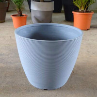 TeraPlast Topf Groove Ring "Beton" 48cm
