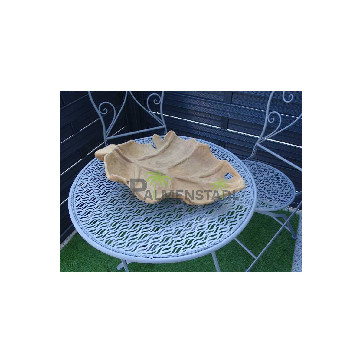 Teakholz Schale "Vites", Wurzelholz 50cm