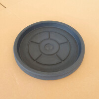 Untersetzer rund  "Anthrazit"  37 cm